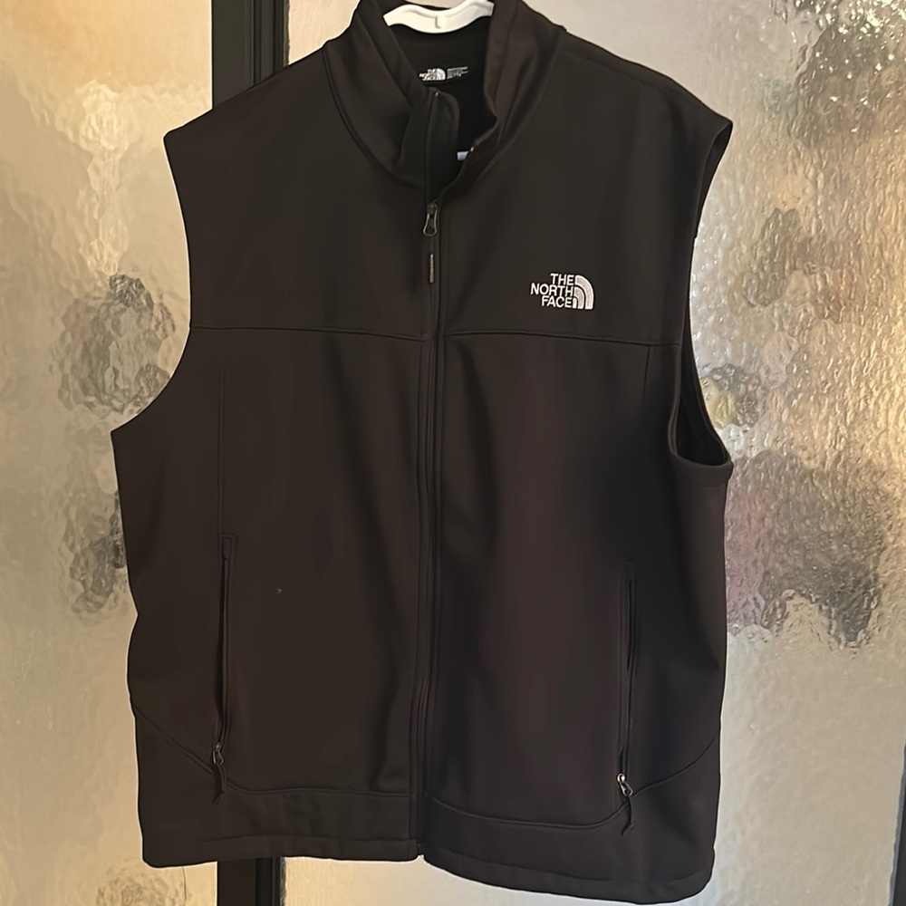 The North Face Black Zip-Up Vest